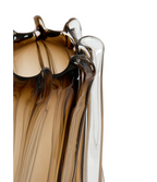 Mirola Glass Brown Vase Large