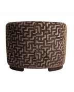 Richmond Interiors Hannah Lounge chair - Brown Labyrinth
