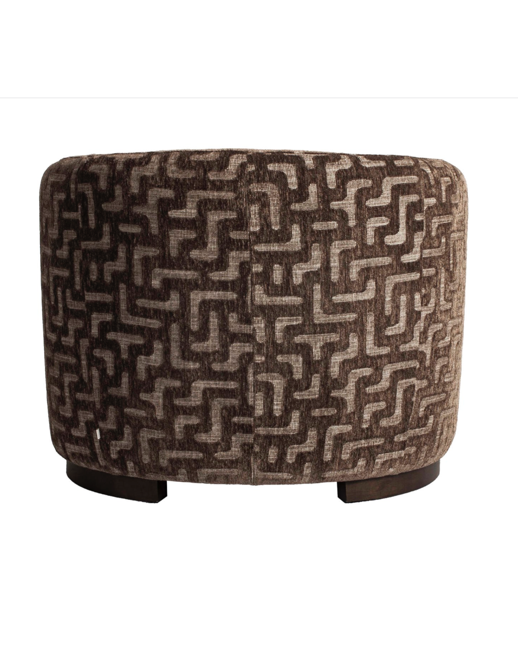 Richmond Interiors Hannah Lounge chair - Brown Labyrinth