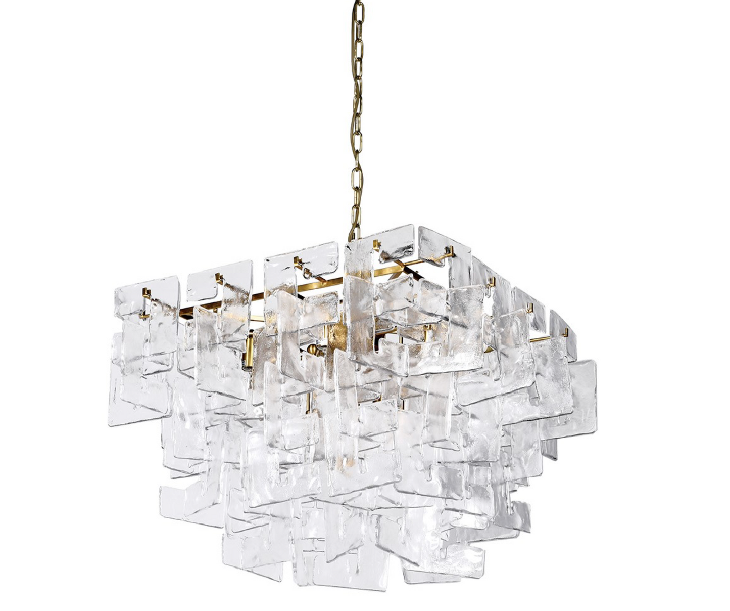 Glass Link Chandelier