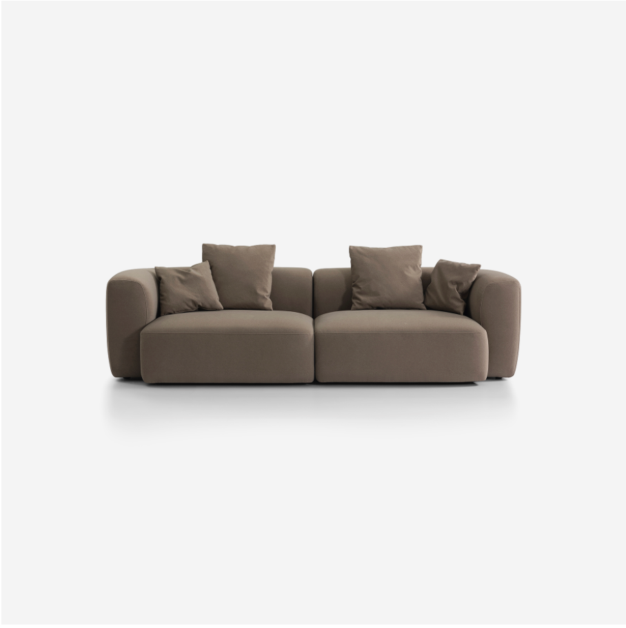 Wicklow Sofa - Truffle Velvet