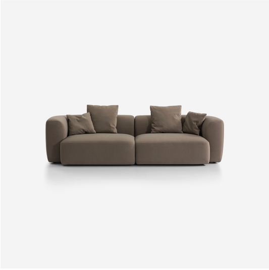 Wicklow Sofa - Truffle Velvet