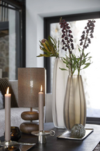 Bradley 17x60cm Light Brown Vase