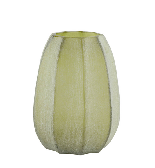 Bradley 17x23.5cm Olive Green Vase