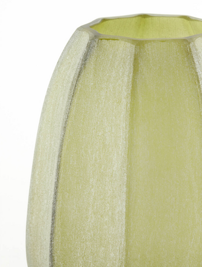 Bradley 17x23.5cm Olive Green Vase