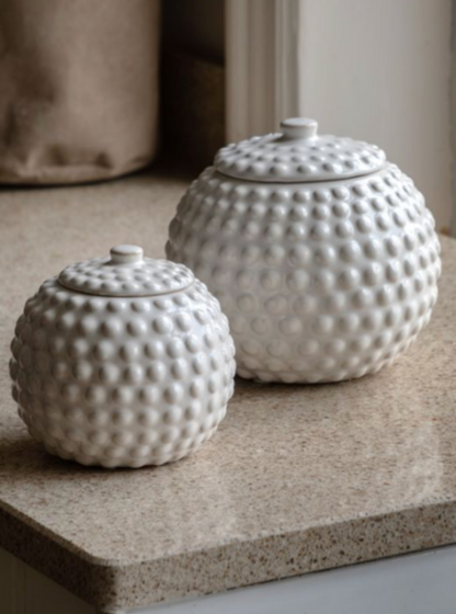 Alba Beaded Trinket Jar Large
