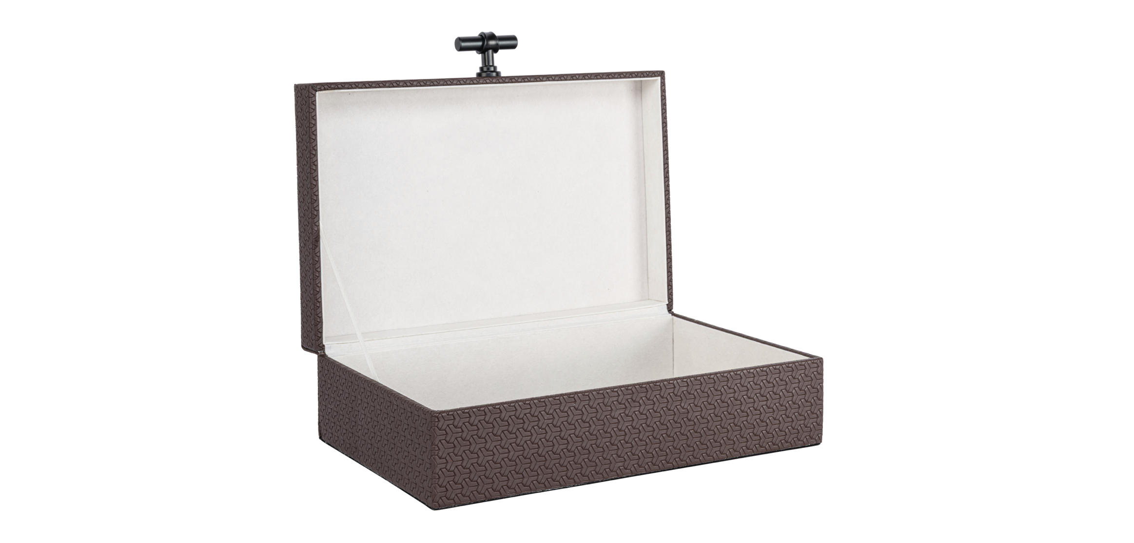 Richmond Interiors Storage Box Billie Dark Brown Large