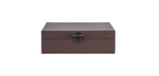 Richmond Interiors Storage Box Billie Dark Brown Large