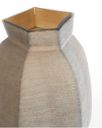 Veliko Dark Brown Glass Vase - Small