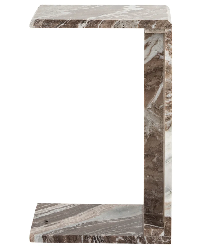 Richmond Interiors Tovek End Table Blush Beige
