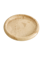 Zoro Cream Marble Round Tray