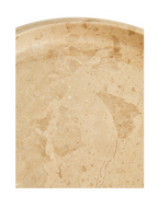 Zoro Cream Marble Round Tray