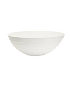 Mira Ivory Finish Rippled Bowl