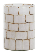 Dronero Tealight Clear & White - Medium
