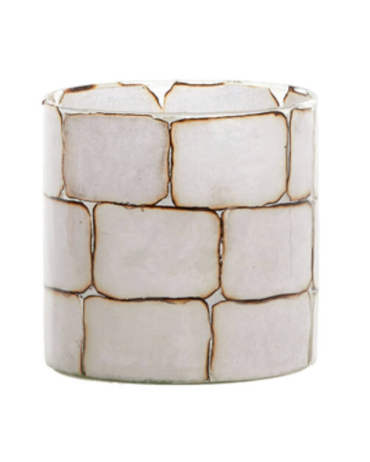 Dronero Tealight Clear & White - Small
