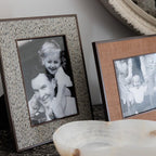 Sophie Paterson Rattan Frame 5x7" - Almond