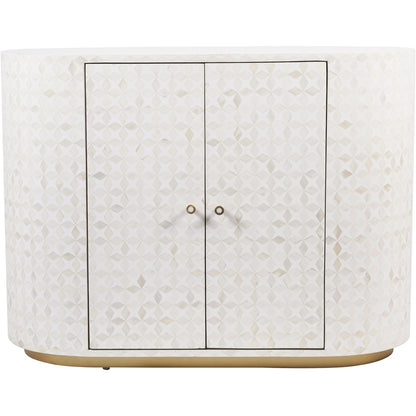 Aspen Bone Inlay Two Door Cabinet