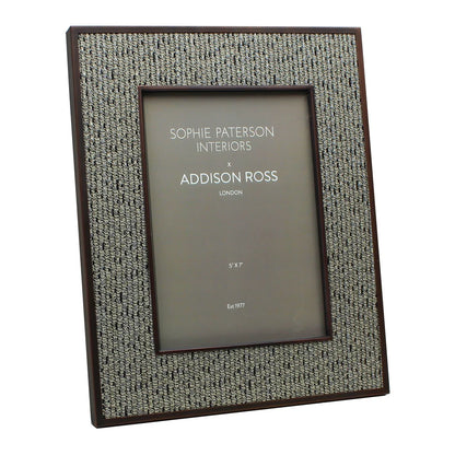 Sophie Paterson Grey Tweed Rattan Frame 8x10"