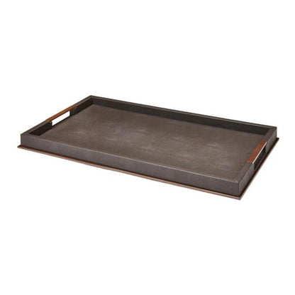 Sophie Paterson Large Anthracite Shagreen Tray