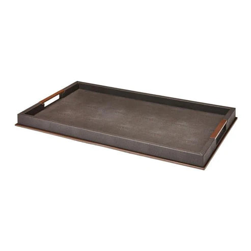 Sophie Paterson Large Anthracite Shagreen Tray