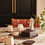 Sophie Paterson Small Anthracite Faux Shagreen Box